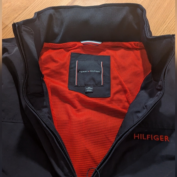 TOMMY HILFIGER Men's Regatta Water Resistant Jacket-2XL-blue-NWT - Picture 8 of 10